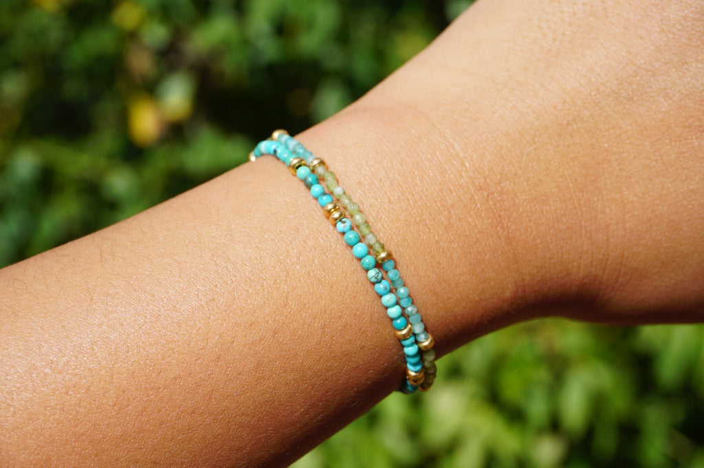 Ocean Blue Stackable Bracelet