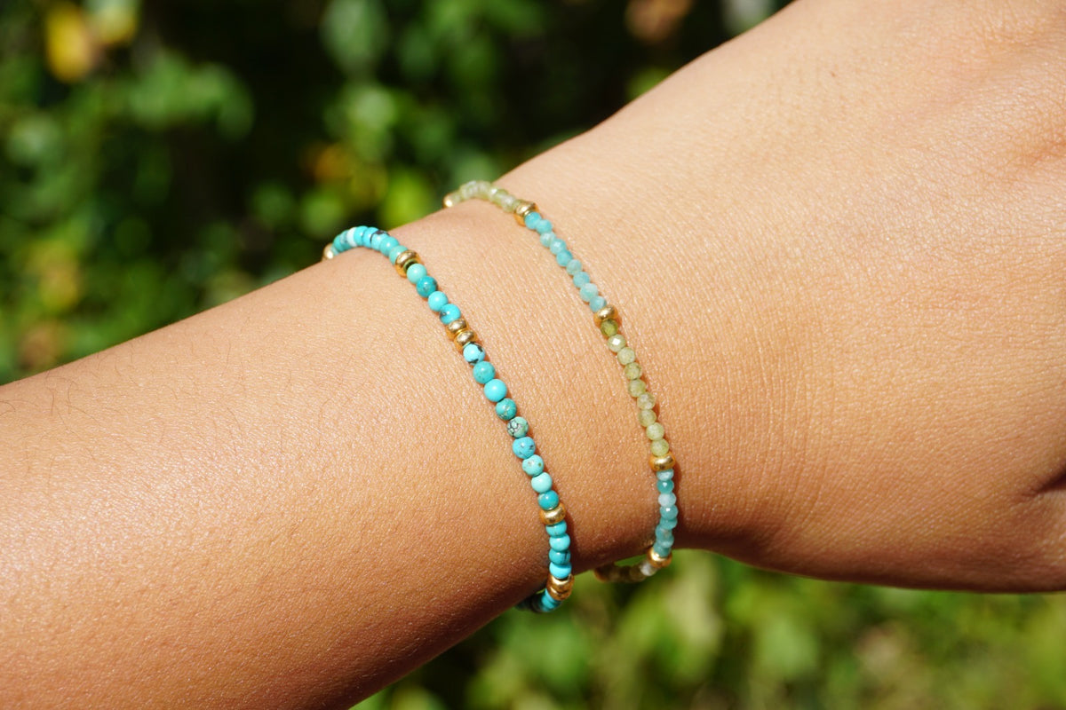 Sea Green Stackable Bracelet