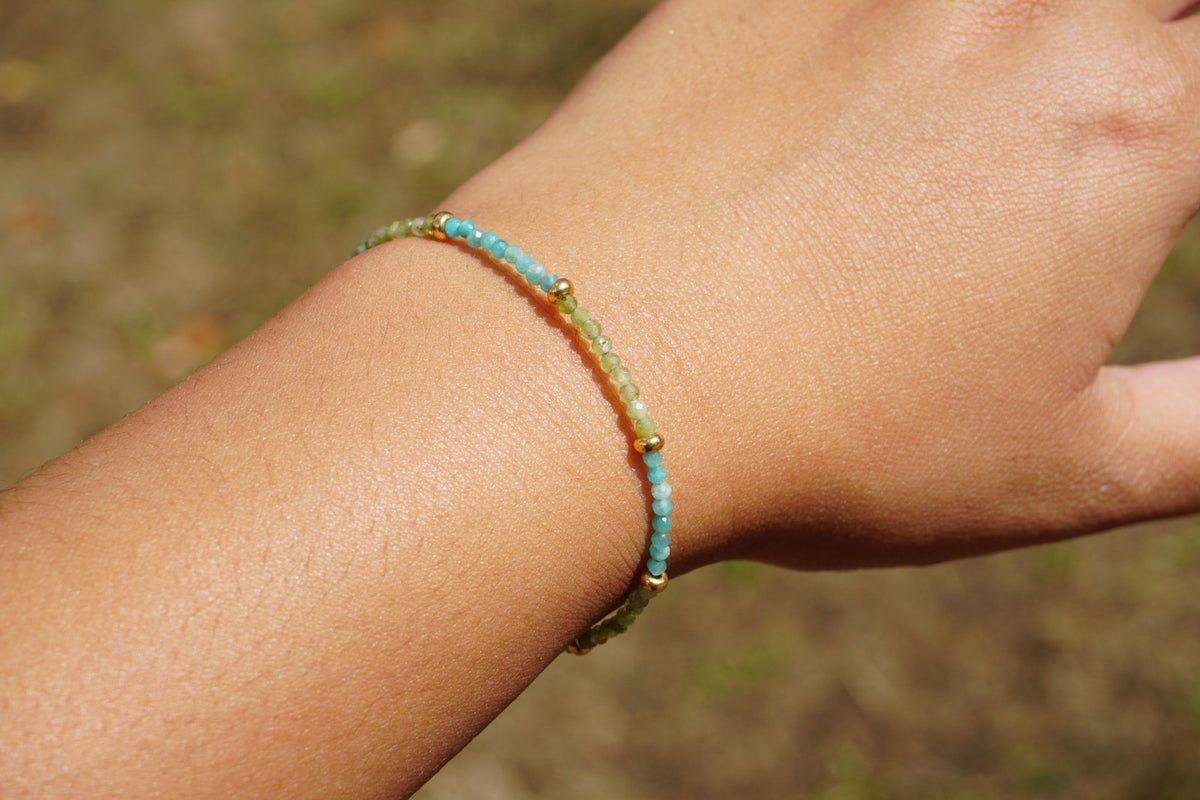 Sea Green Stackable Bracelet